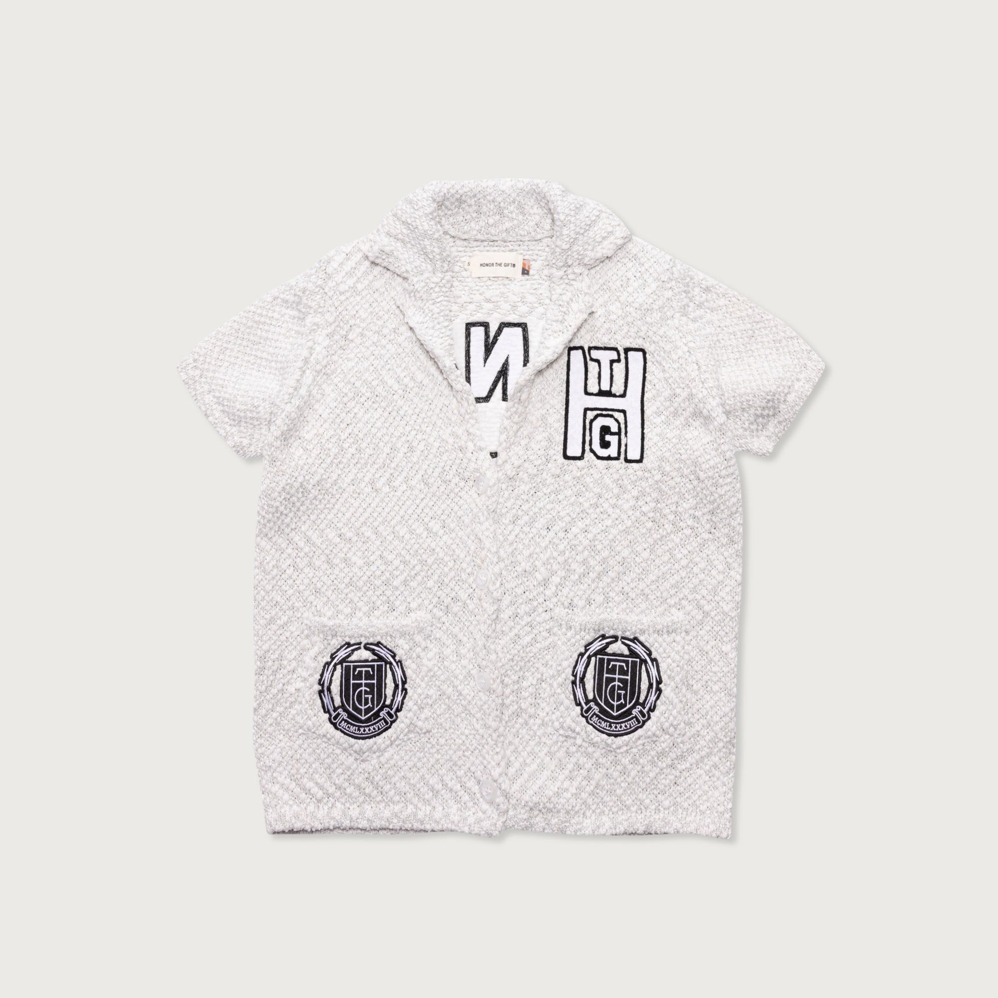 Womens Honoree Camp Button Up - White sold by Honor the Gift