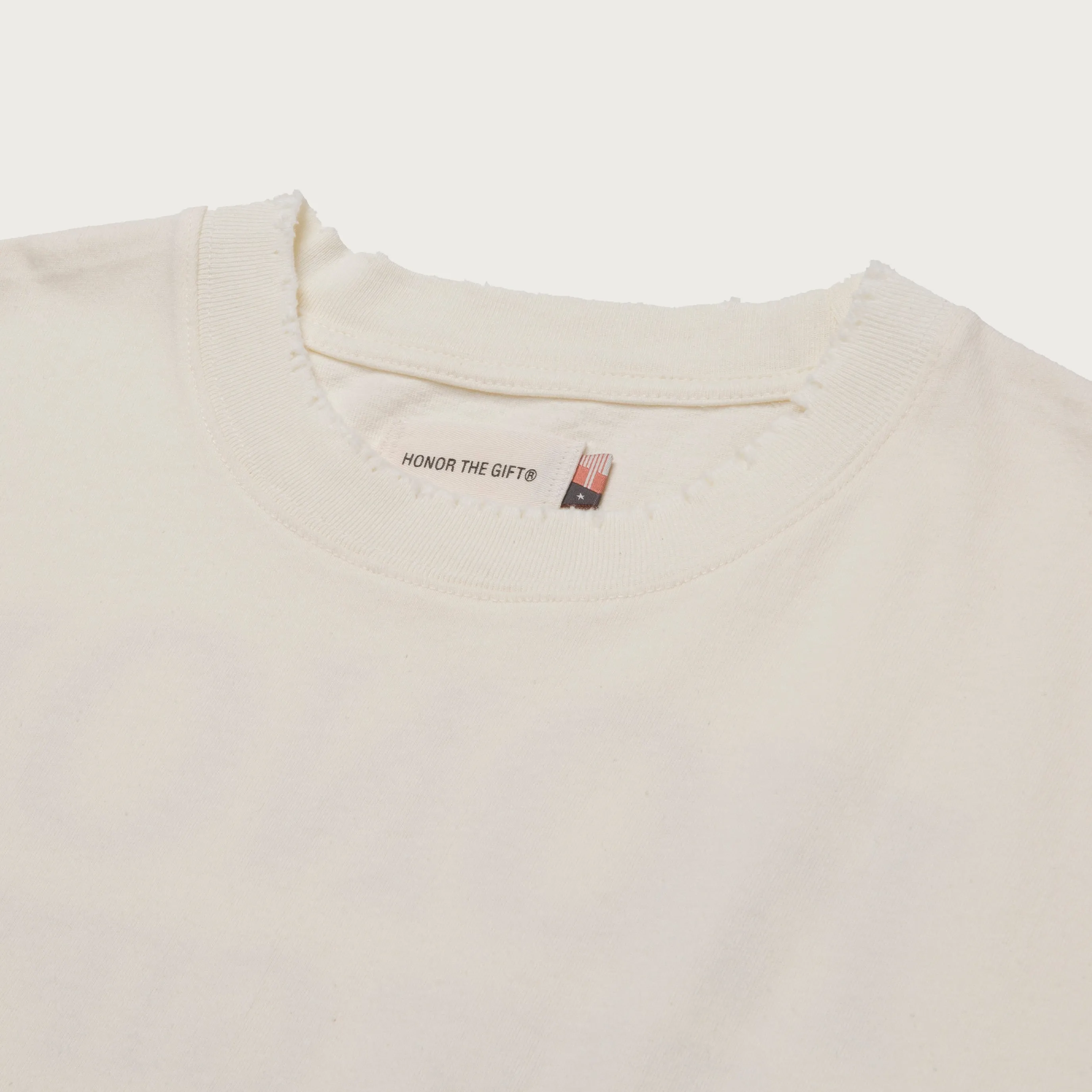 Floral Pocket T-Shirt - Bone sold by Honor the Gift product image thumbnail 5