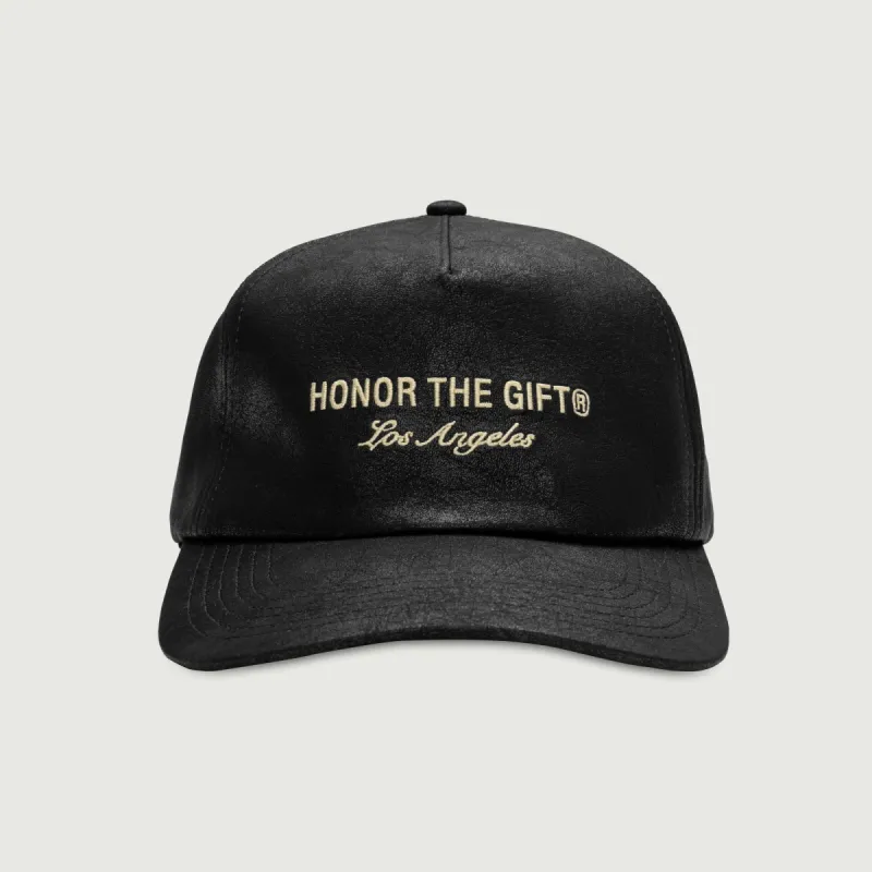 Los Angeles Hat - Black sold by Honor the Gift
