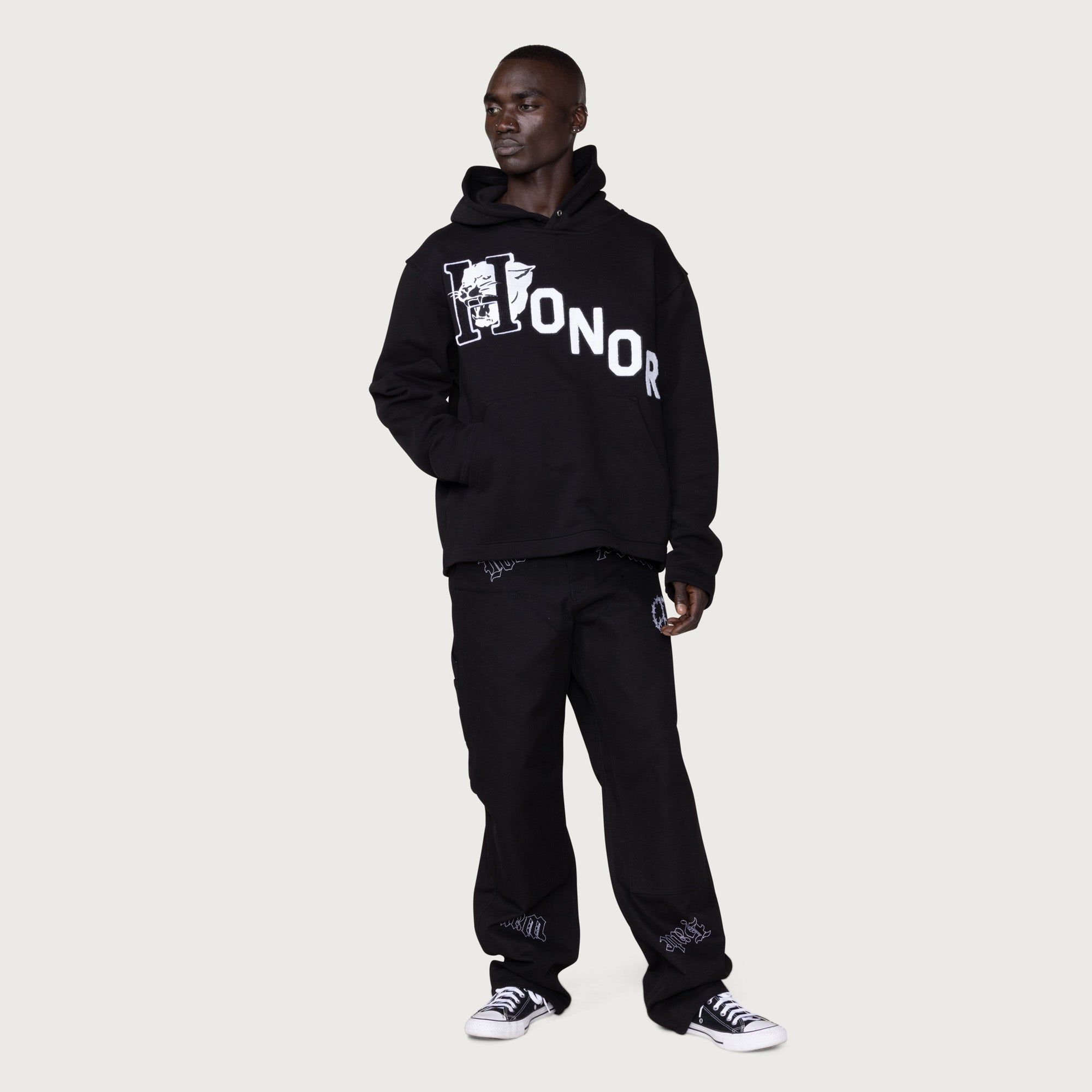 HO22 Mascot Hoodie - Black sold by Honor the Gift product image thumbnail 2