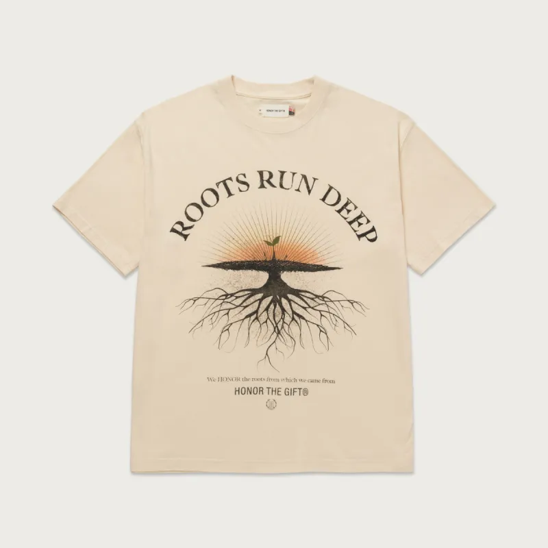 Roots Run Deep T-Shirt - Bone sold by Honor the Gift