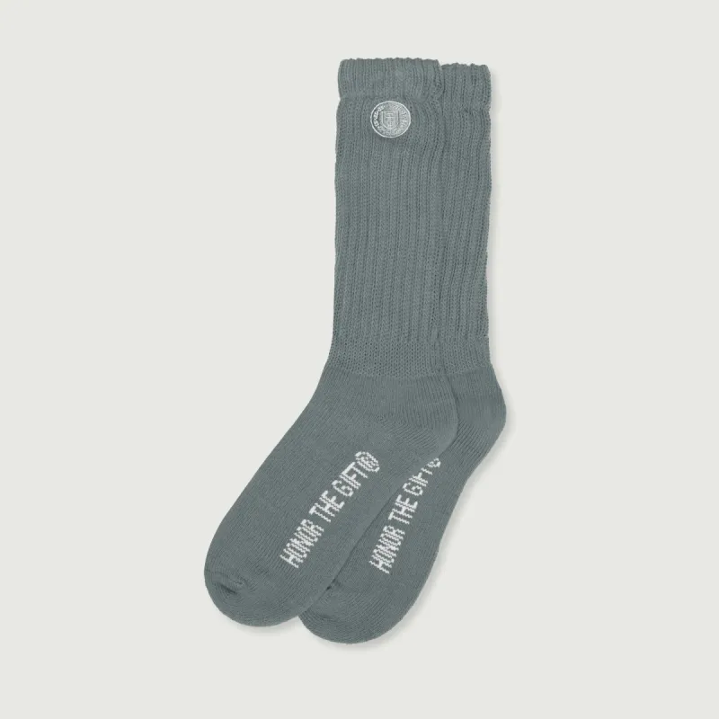 HTG® Loose Knit Sock - Green made by Honor the Gift