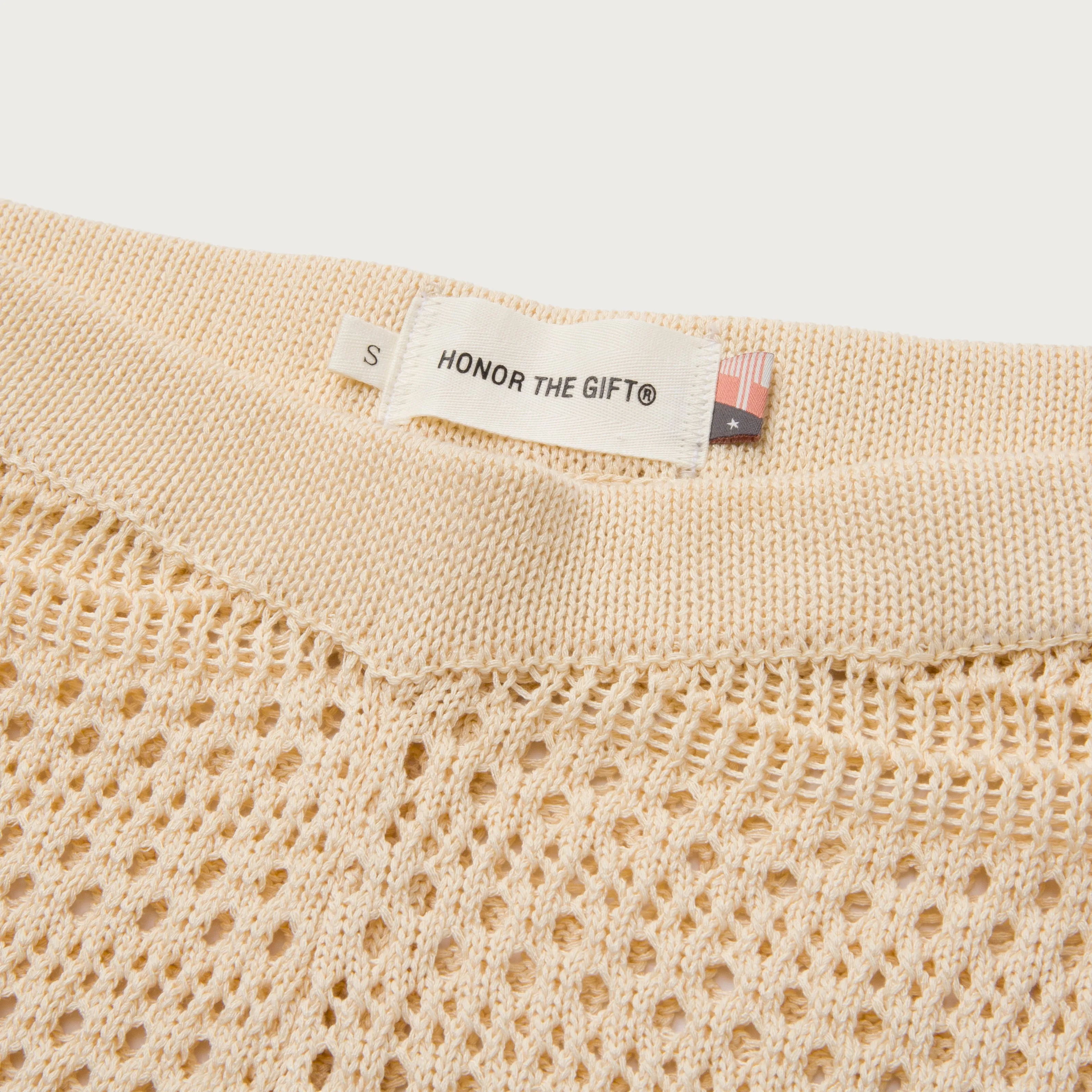 Womens Crochet Pants - Cream sold by Honor the Gift product image thumbnail 3