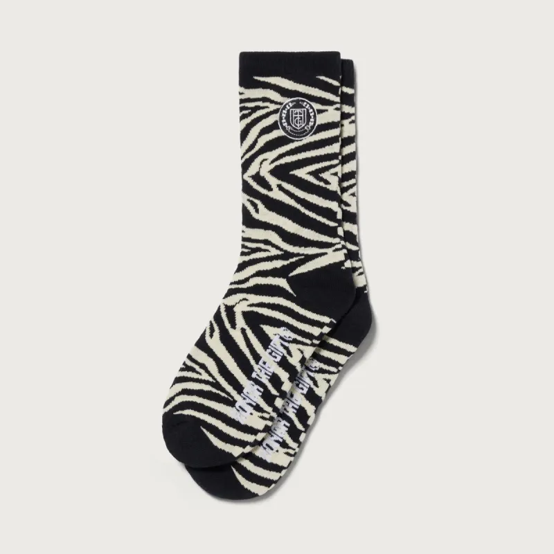 HTG® Heavy Knit Sock - Zebra made by Honor the Gift