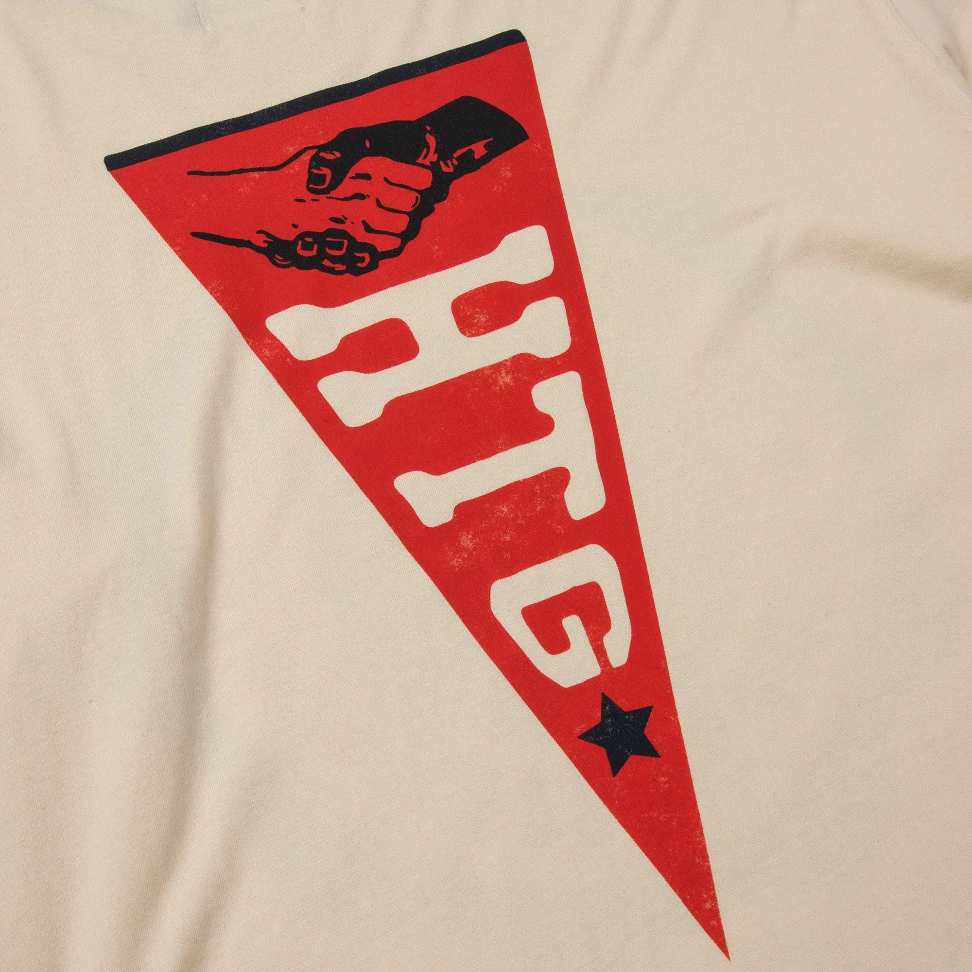 HTG® Seal Logo L/S T-Shirt - Bone sold by Honor the Gift product image thumbnail 5