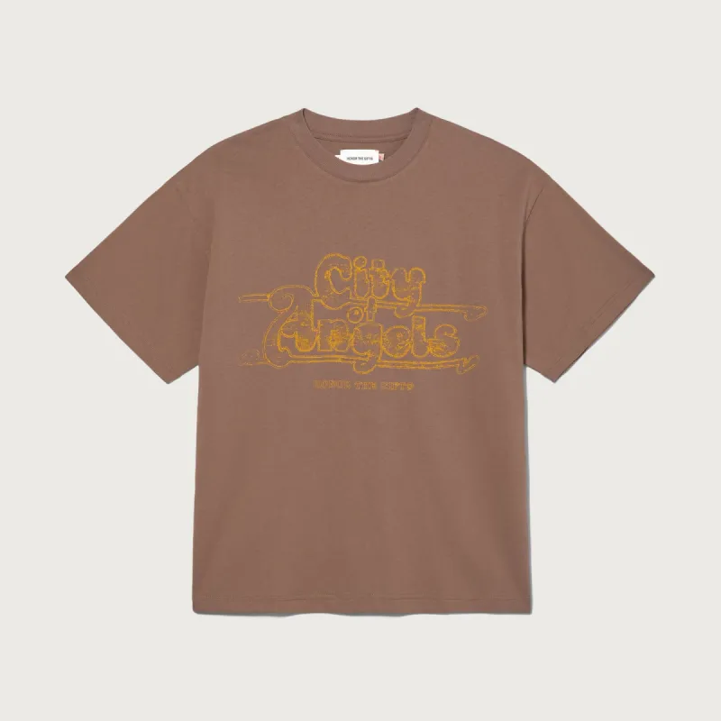 Angelino T-Shirt - Brown sold by Honor the Gift