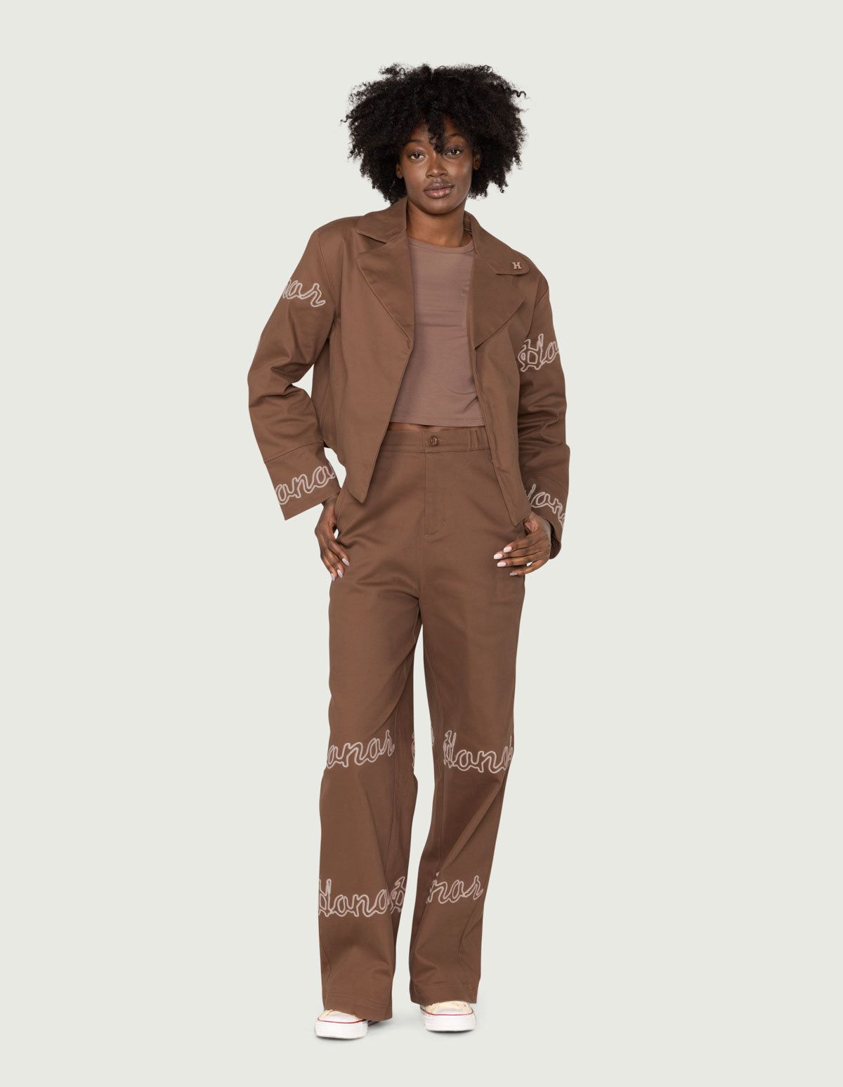 Women's Hollywood Jacket - Hickory sold by Honor the Gift product image thumbnail 3