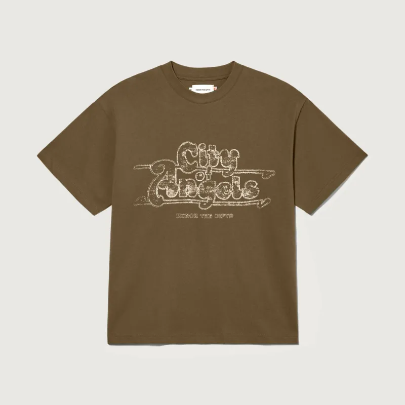 Angelino T-Shirt - Olive sold by Honor the Gift