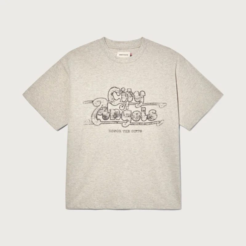 Angelino T-Shirt - Ash Heather sold by Honor the Gift