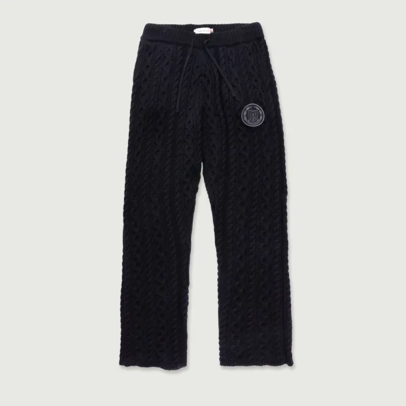 Cable Knit Pant - Black sold by Honor the Gift
