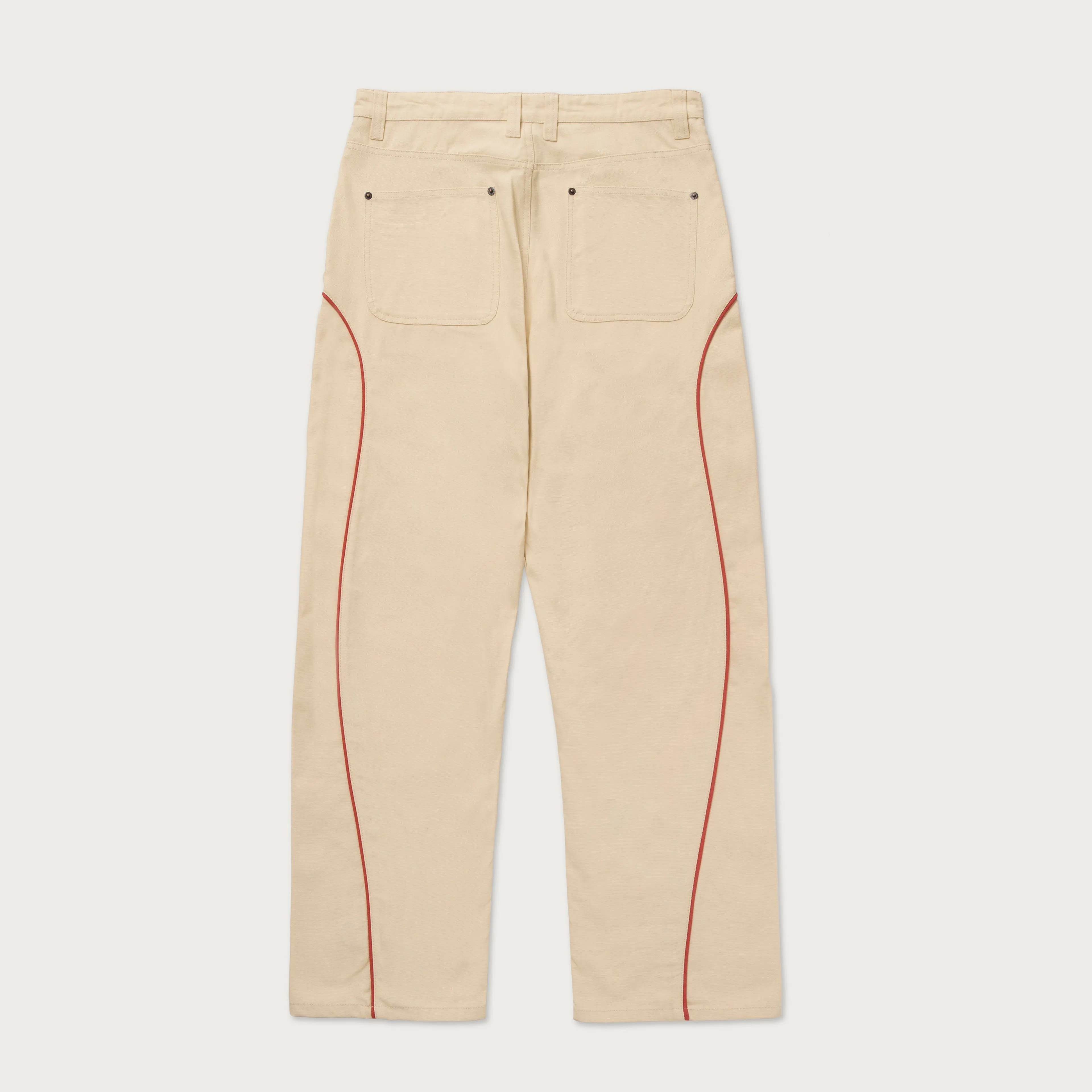 Canvas Piping Pant - Bone sold by Honor the Gift product image thumbnail 2