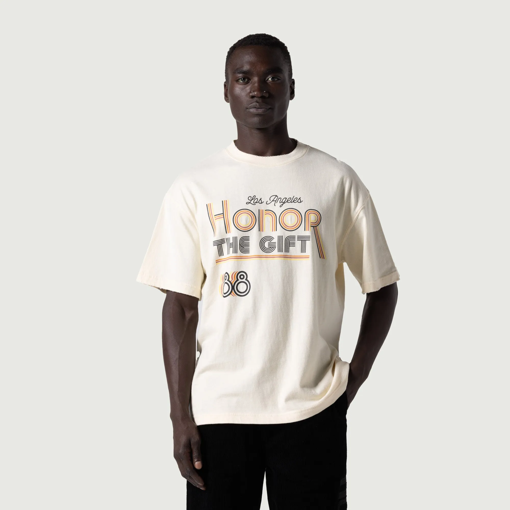 Retro Honor T-Shirt - Tan sold by Honor the Gift product image thumbnail 4