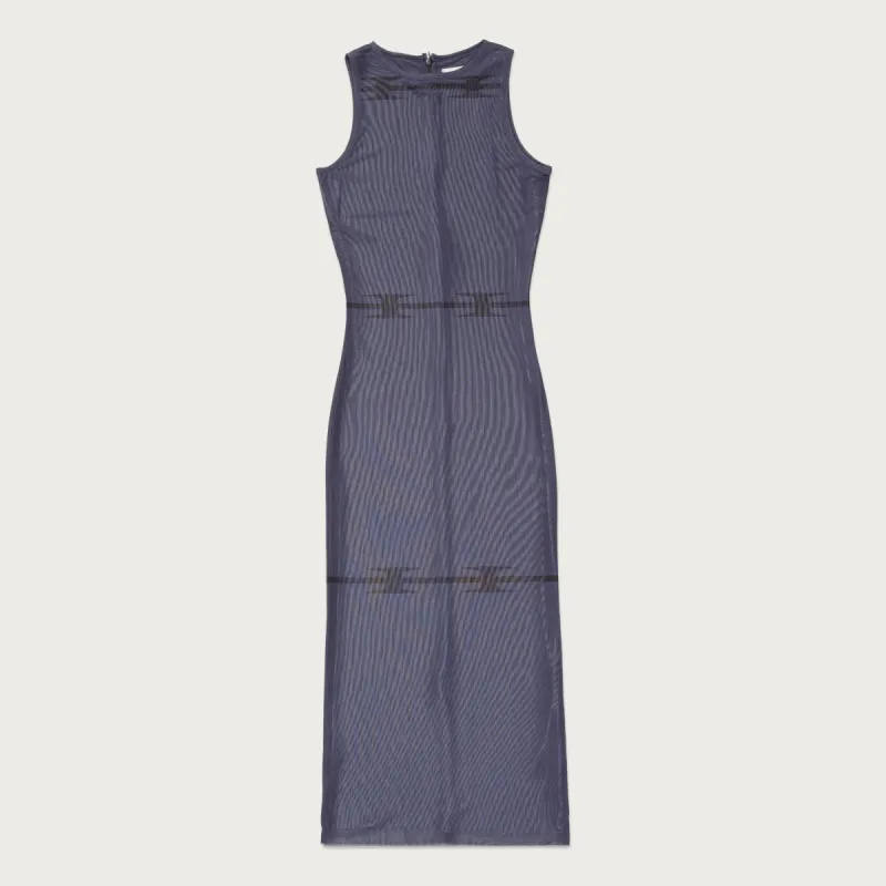 Womens Sleeveless Mesh Dress - Black sold by Honor the Gift