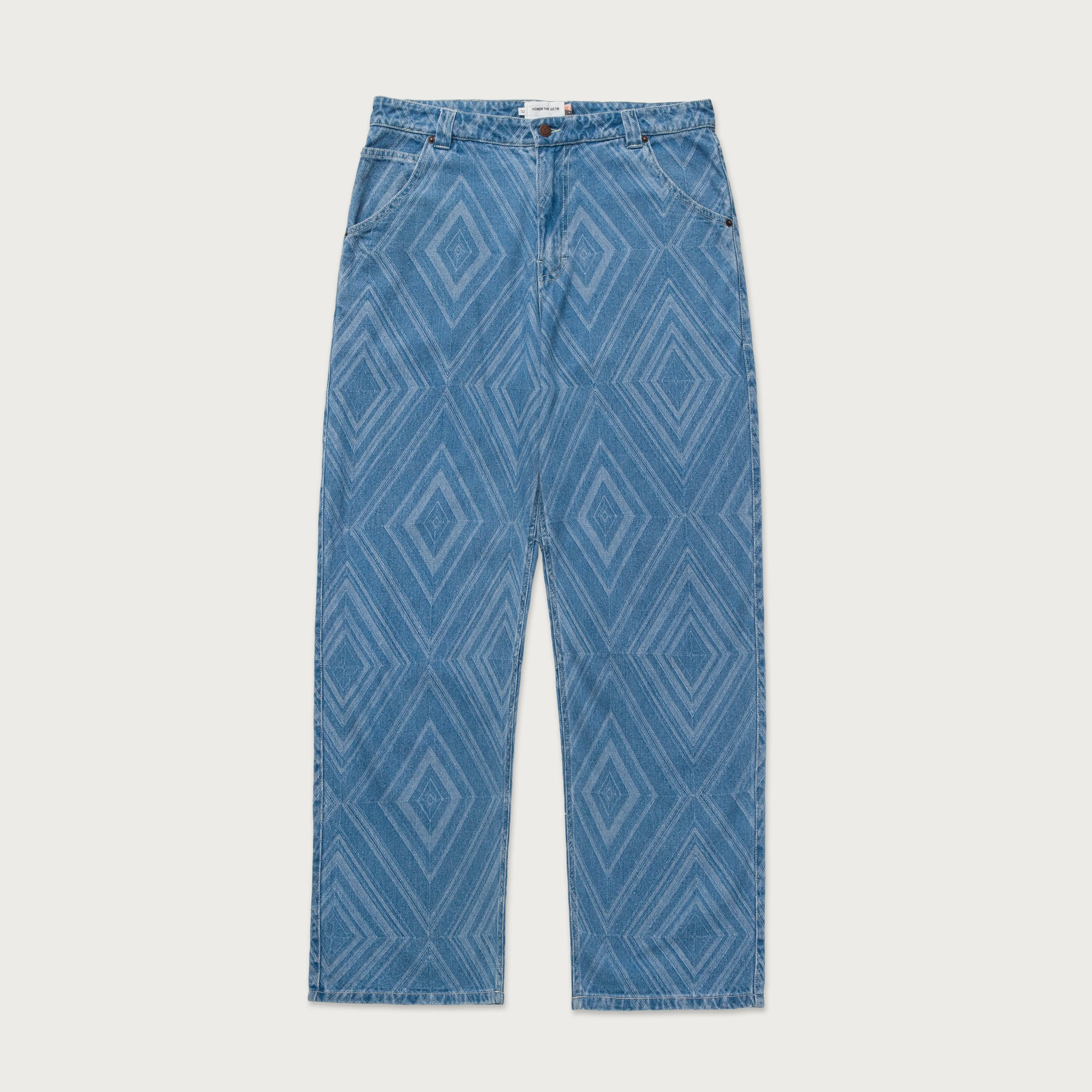 Diamond Denim Pant - Indigo sold by Honor the Gift