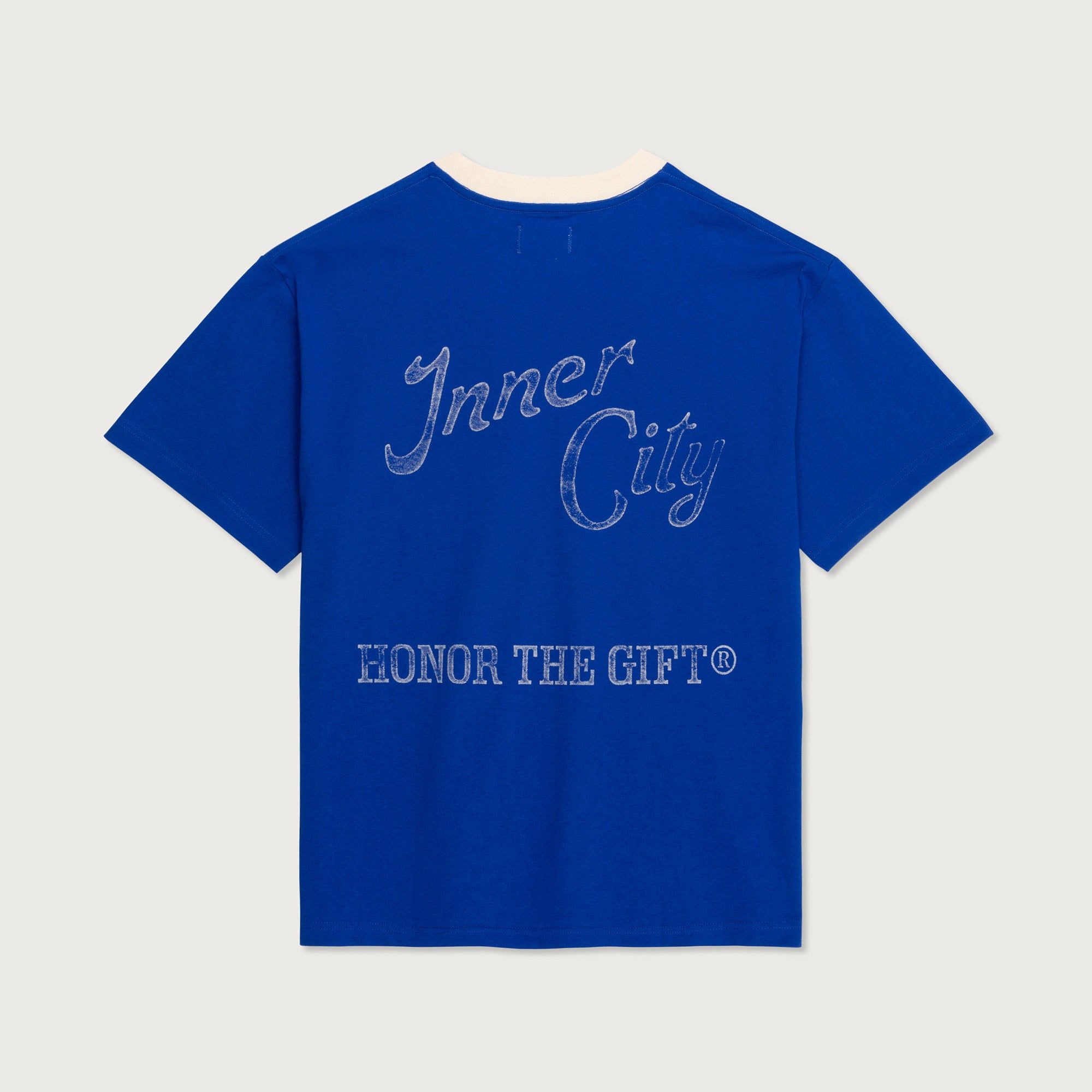 Neighborhood Pocket T-Shirt - Long Beach Blue sold by Honor the Gift product image thumbnail 2