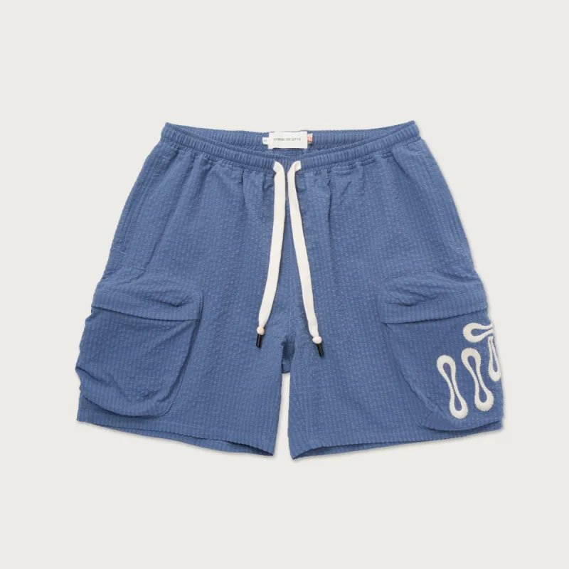 Cargo Short - Blue sold by Honor the Gift