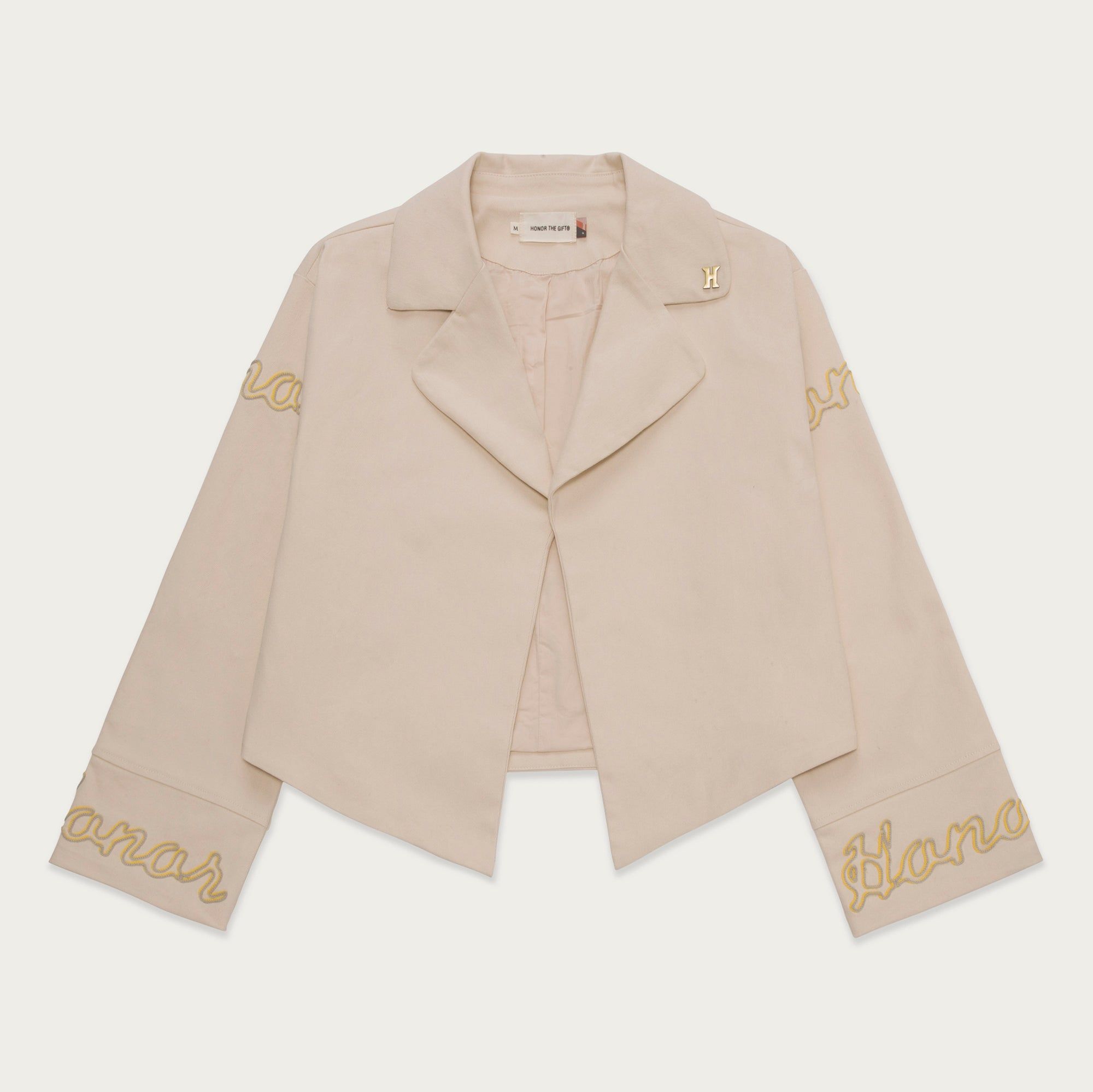 Women's Hollywood Jacket - Cream sold by Honor the Gift