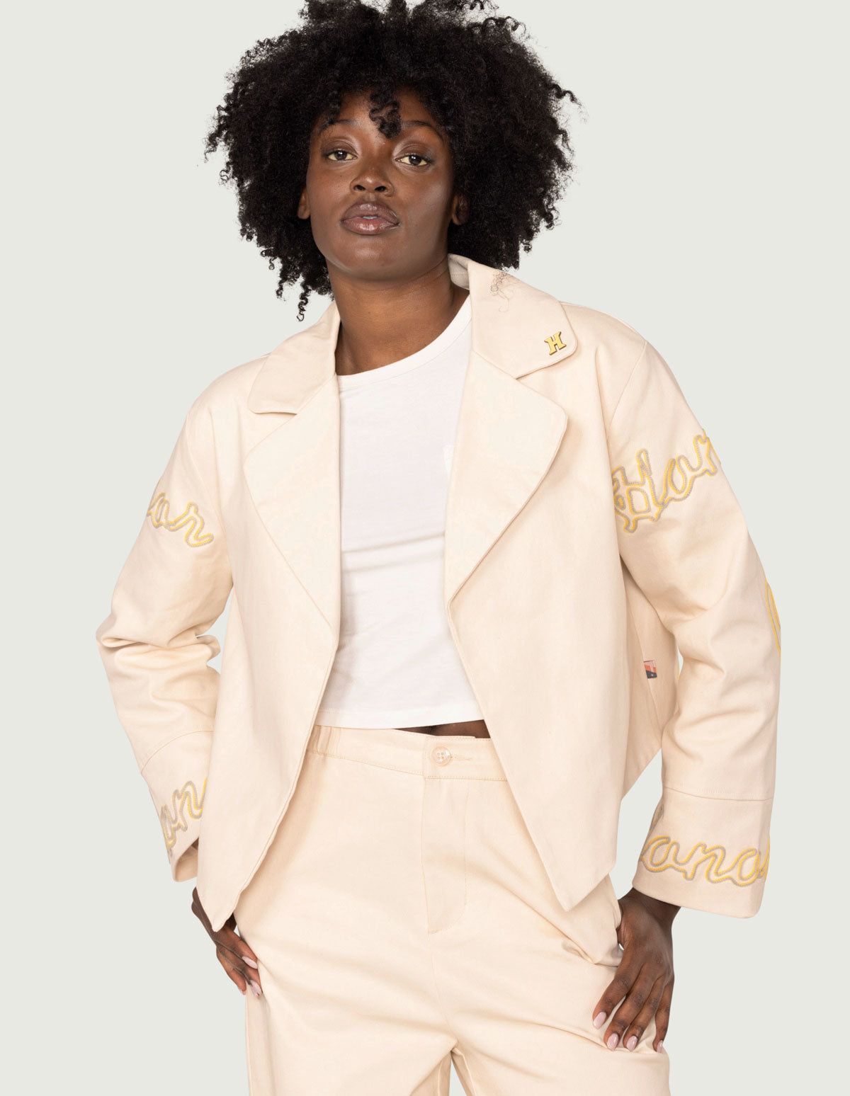 Women's Hollywood Jacket - Cream sold by Honor the Gift product image thumbnail 7