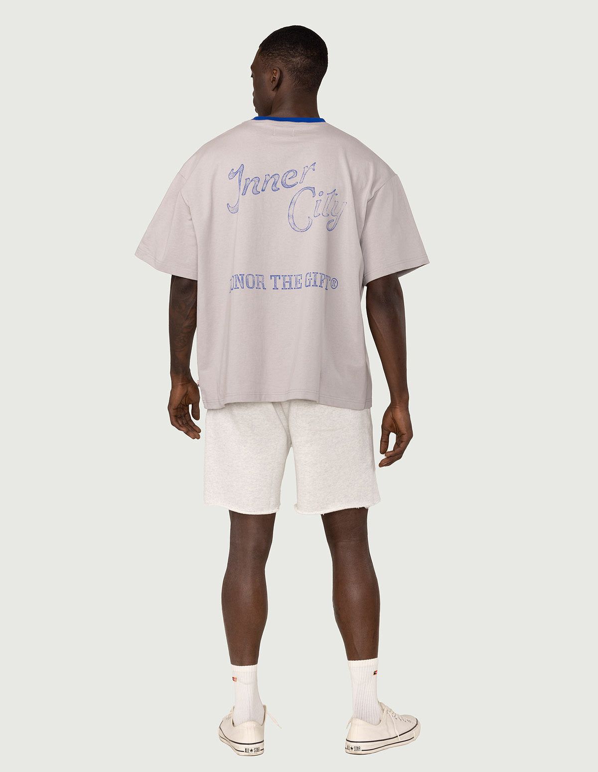 Neighborhood Pocket T-Shirt - Grey sold by Honor the Gift product image thumbnail 5