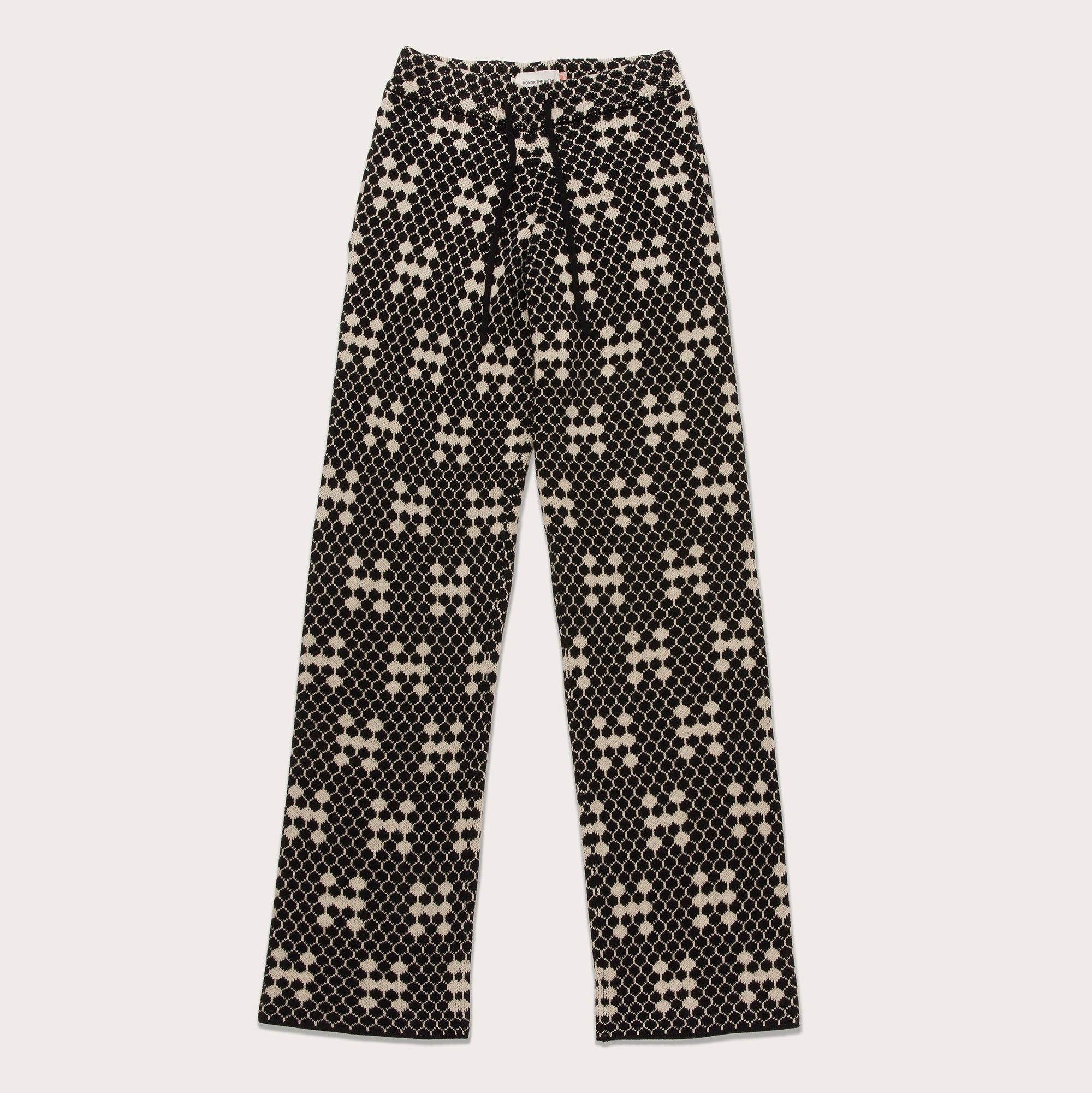 Women's Monogram Lounge Pant - Black sold by Honor the Gift