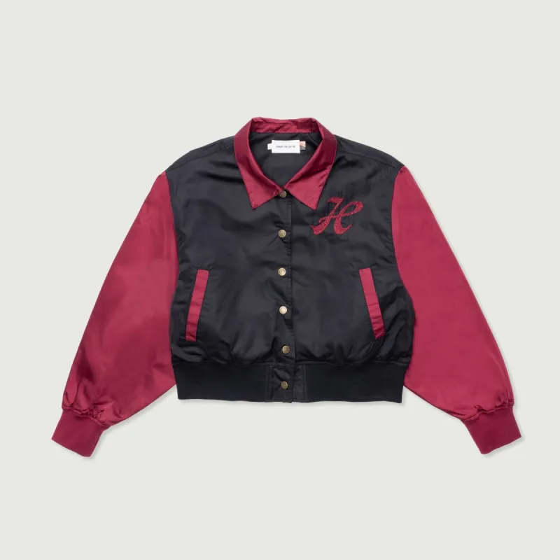 Womens Stadium Jacket - Maroon sold by Honor the Gift