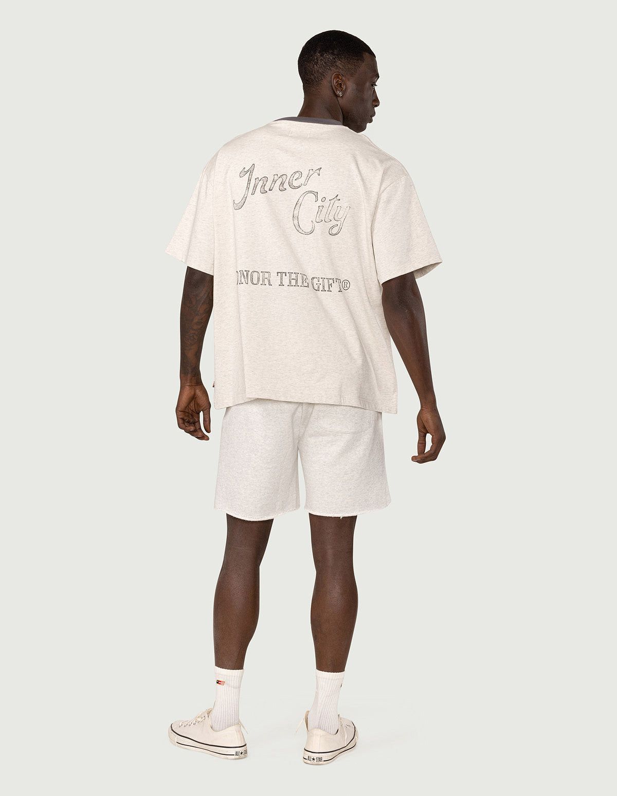 Neighborhood Pocket T-Shirt - Ash Heather sold by Honor the Gift product image thumbnail 5