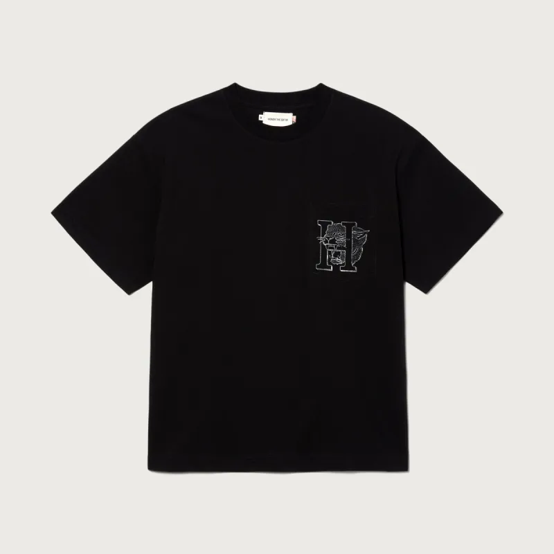 Mascot Pocket Tee - Black sold by Honor the Gift