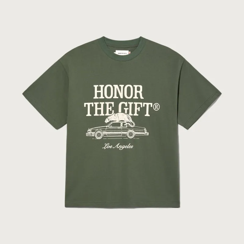 HTG® Pack Tee - Olive sold by Honor the Gift