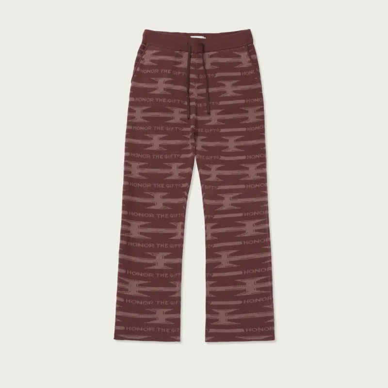H Wire Knit Pant - Brown sold by Honor the Gift