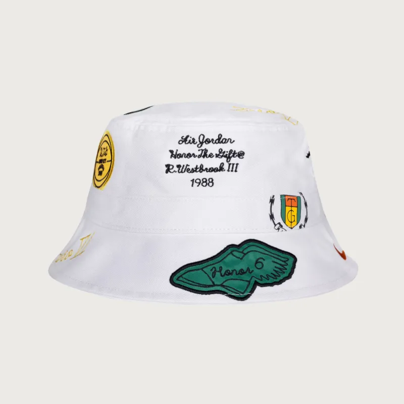 Jordan x RW x HTG® Bucket Hat - Phantom made by Honor the Gift
