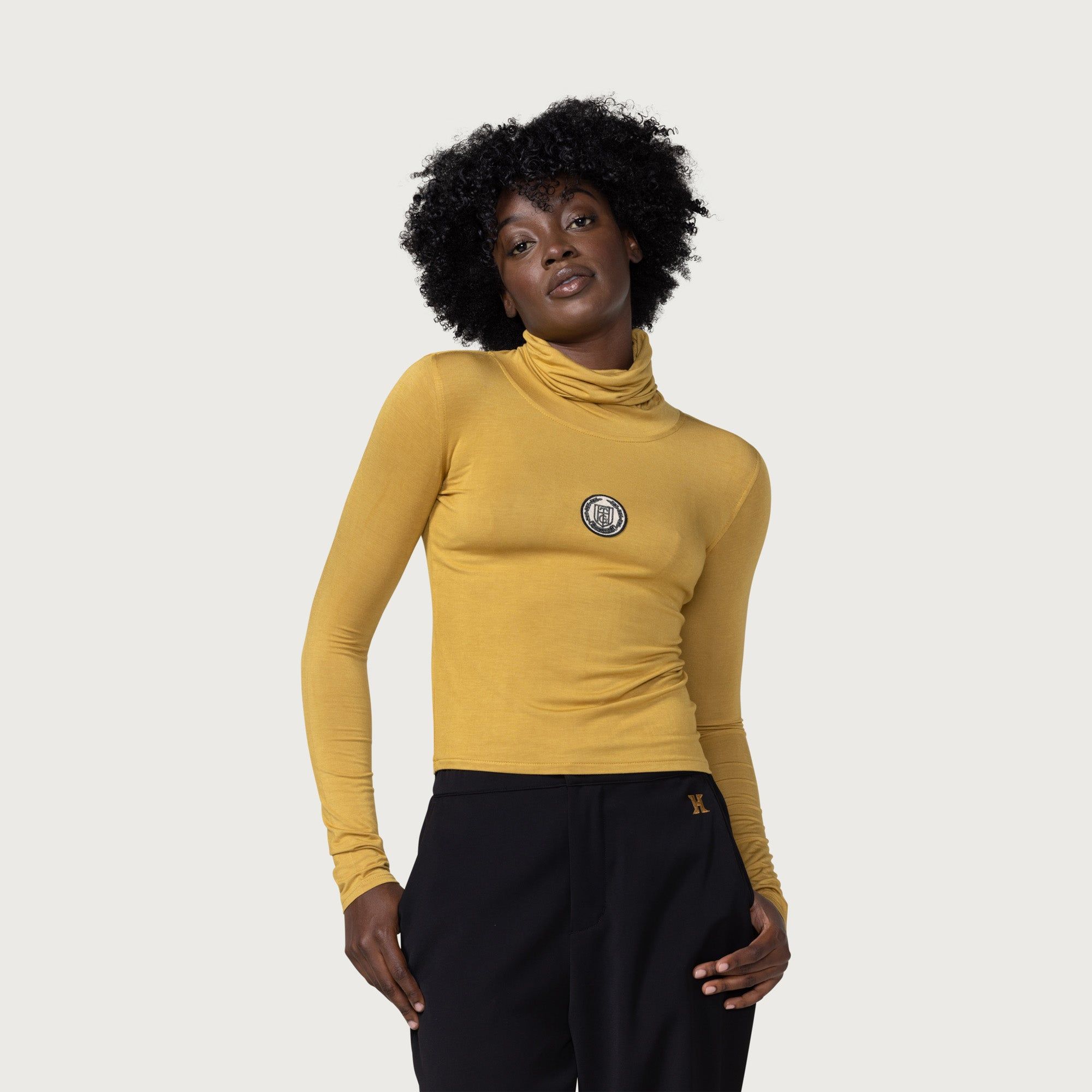 Womens Turtle Neck - Mustard sold by Honor the Gift product image thumbnail 5