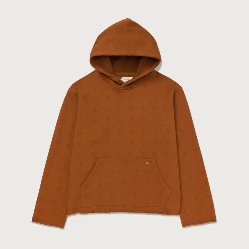 HTG® Raw Edge Hoodie - Copper sold by Honor the Gift