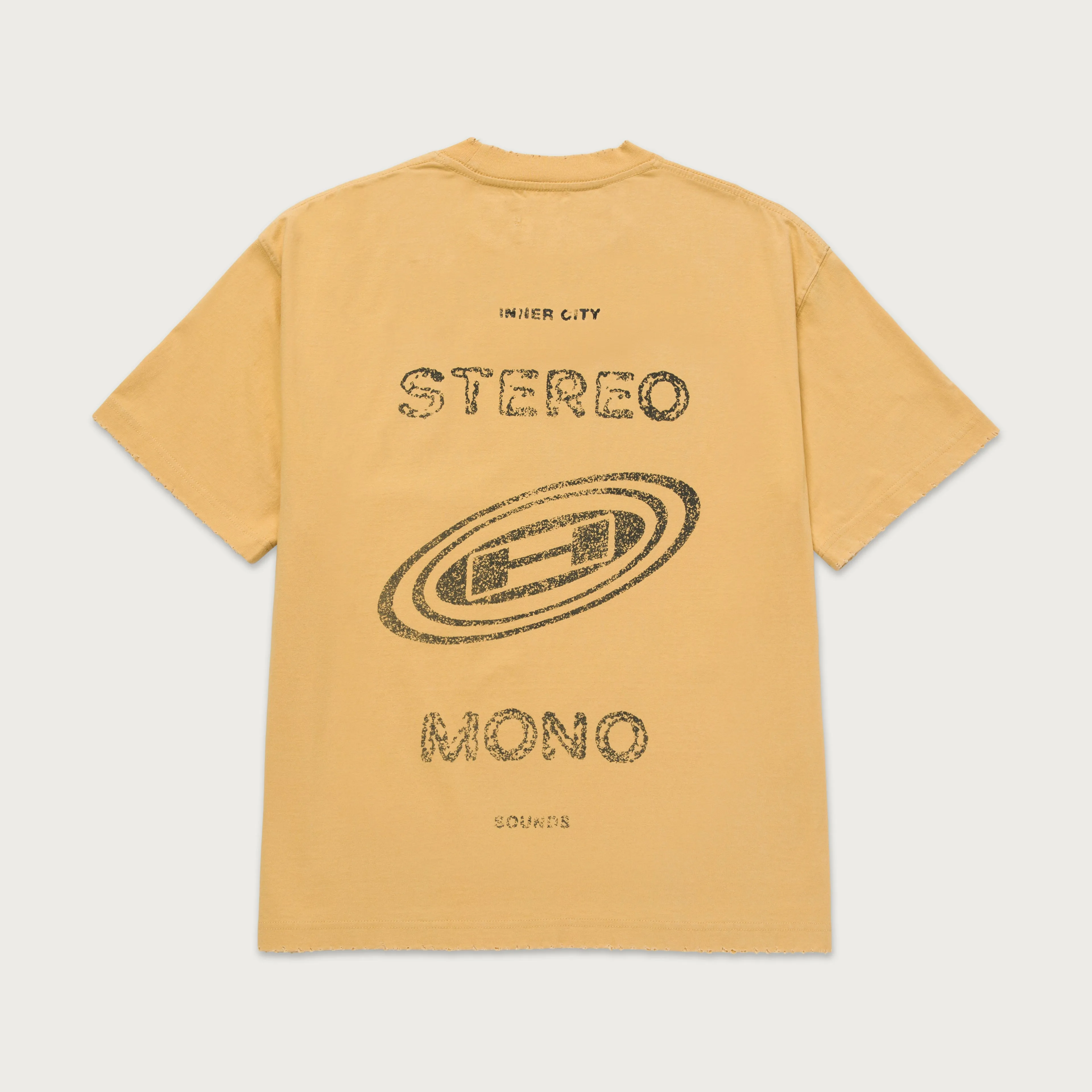 Stereo Mono Tee - Yellow sold by Honor the Gift product image thumbnail 2