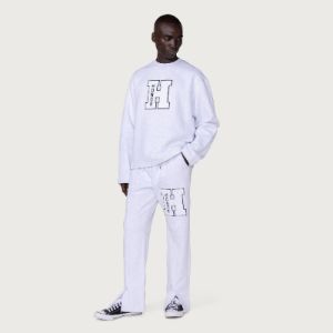Campus Crewneck - Lt Heather sold by Honor the Gift
