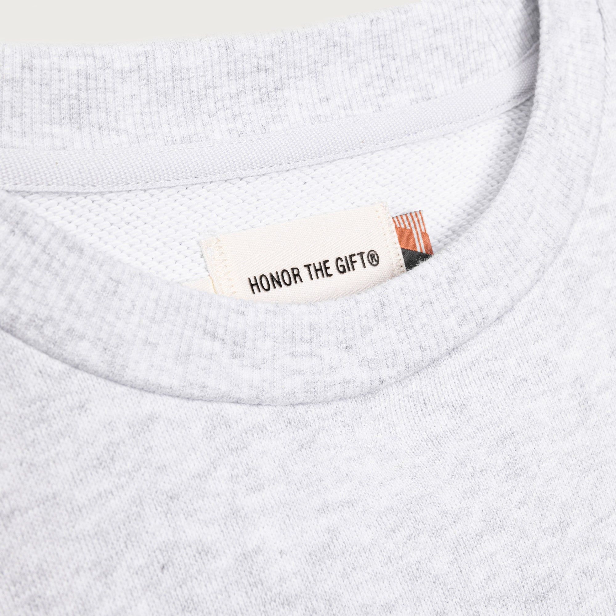 Campus Crewneck - Lt Heather sold by Honor the Gift product image thumbnail 5