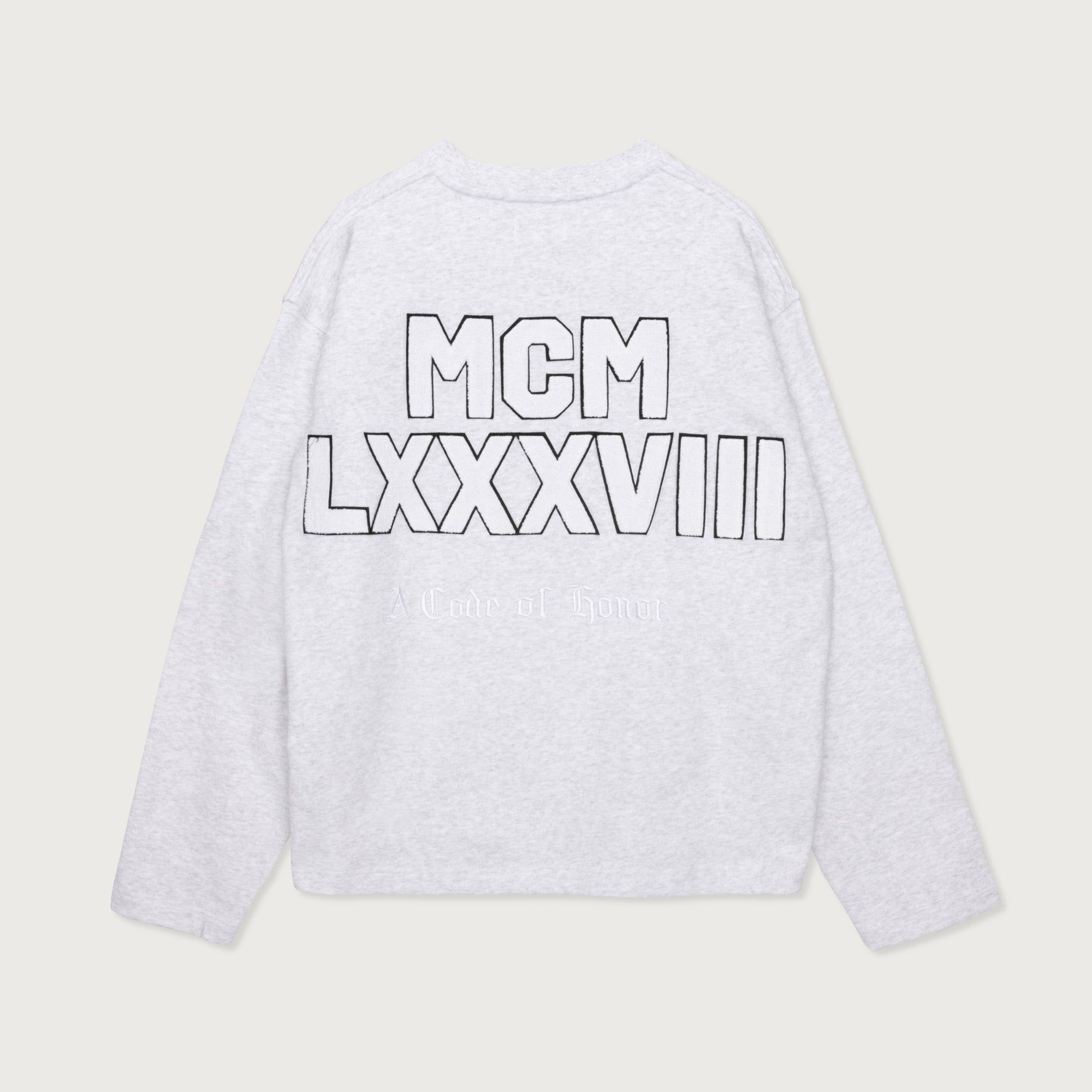 Campus Crewneck - Lt Heather sold by Honor the Gift product image thumbnail 2