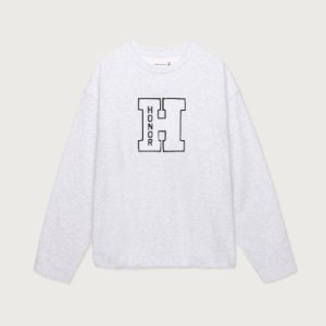 Campus Crewneck - Lt Heather sold by Honor the Gift