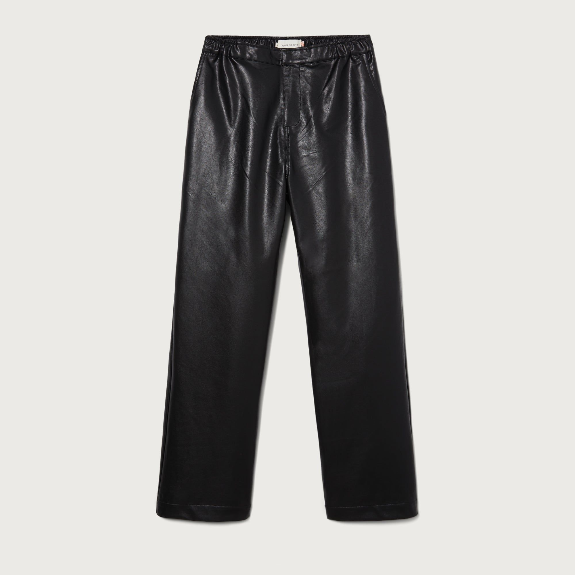 Womens Vegan Leather Pant - Black sold by Honor the Gift