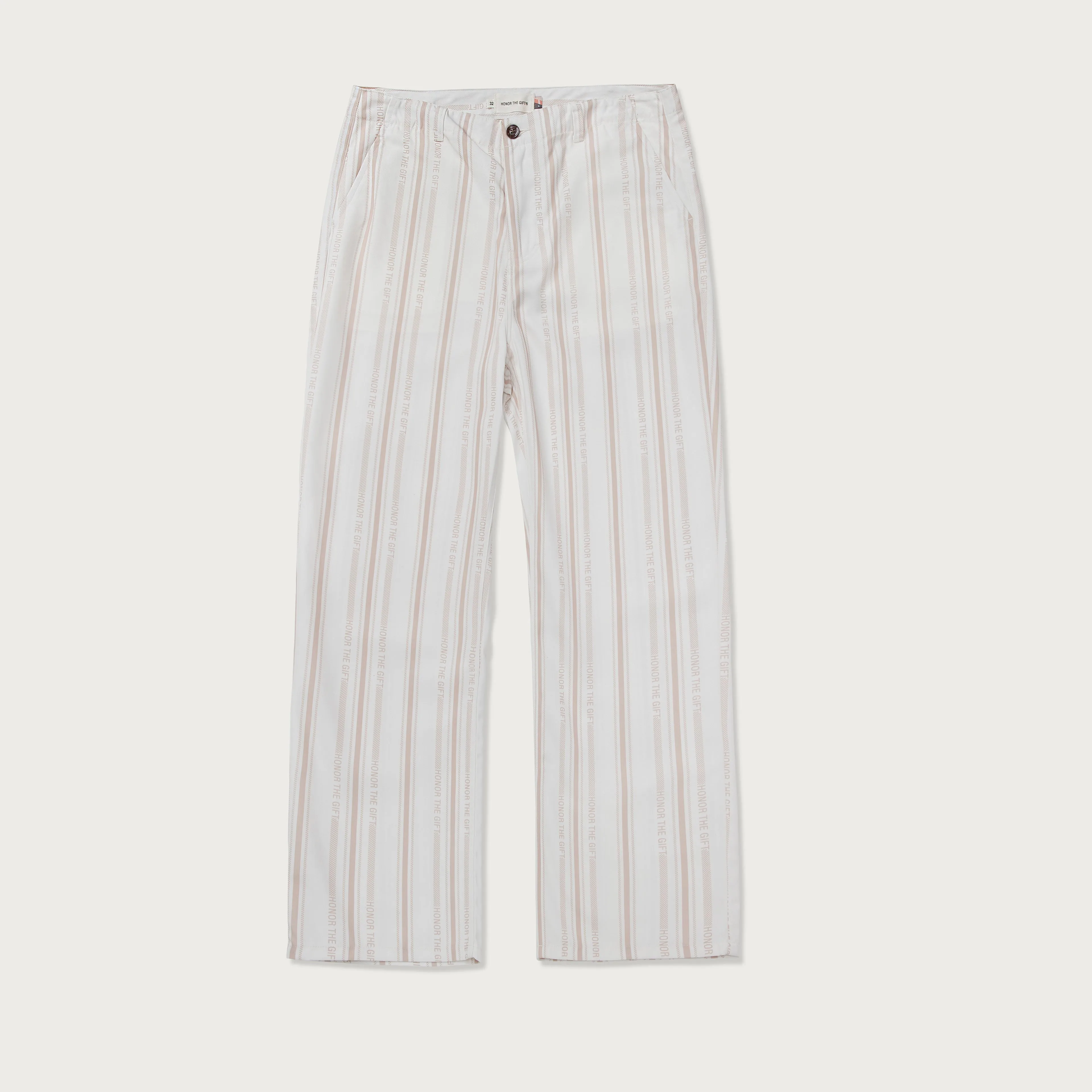Honor Stripe Pant - Bone sold by Honor the Gift