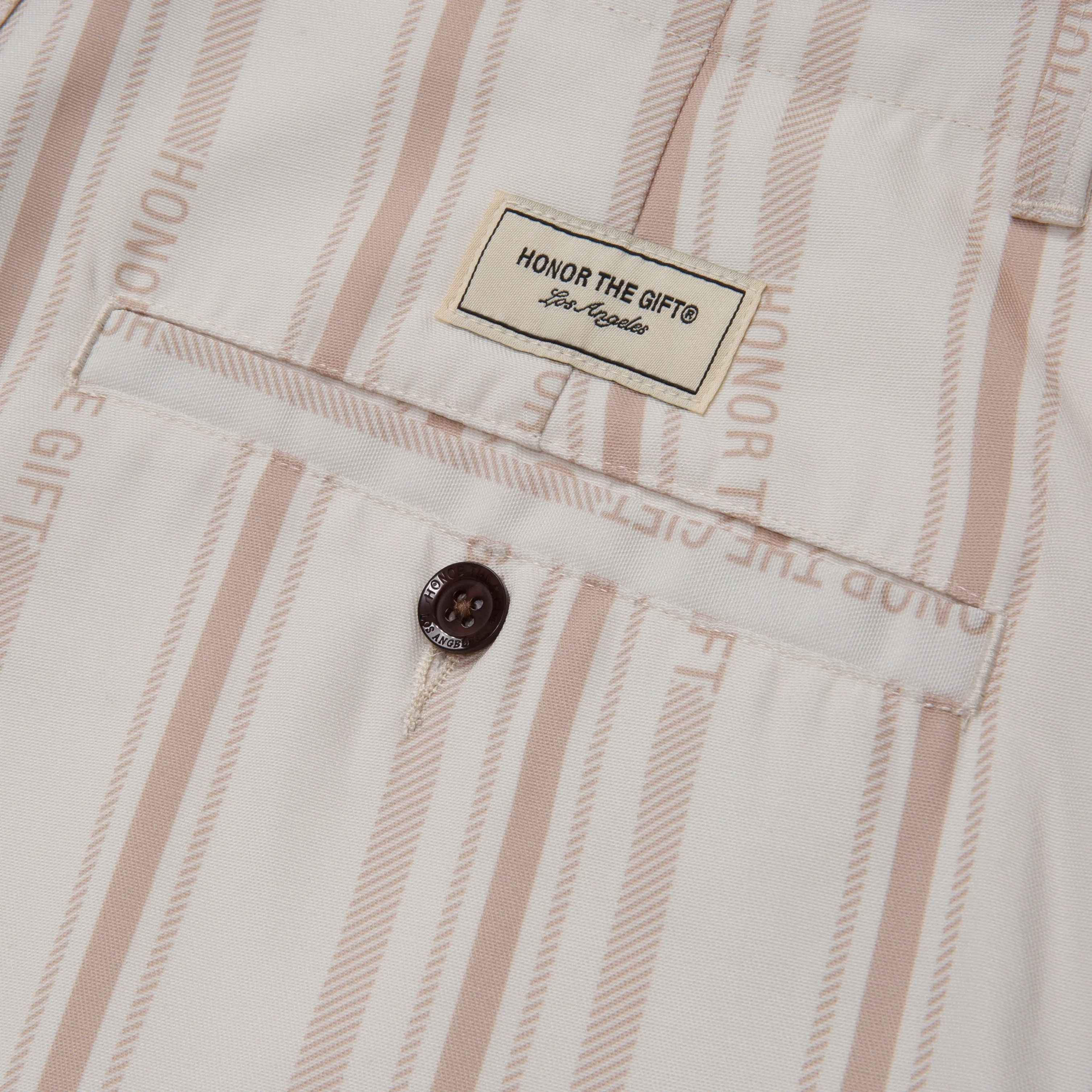 Honor Stripe Pant - Bone sold by Honor the Gift product image thumbnail 5