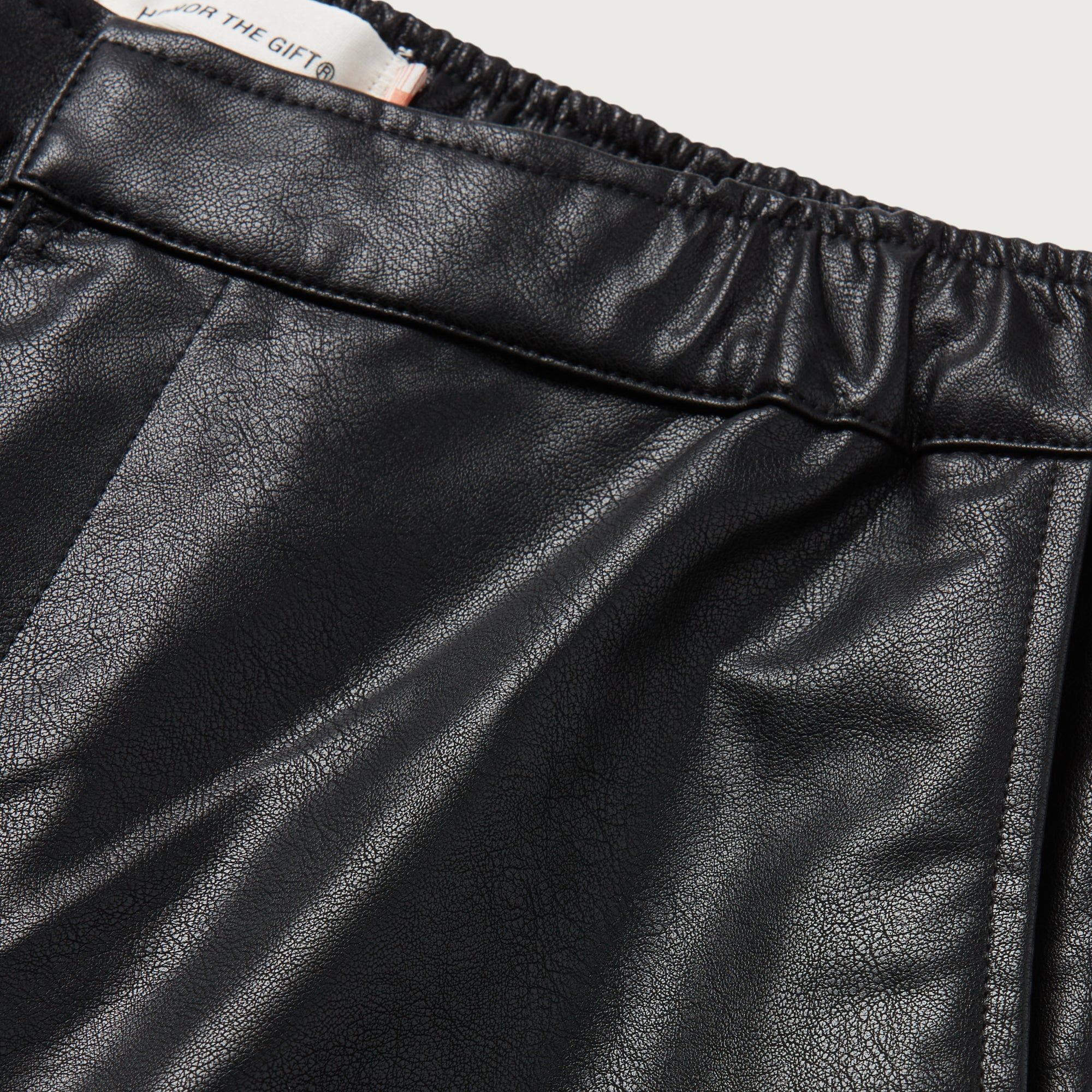 Womens Vegan Leather Pant - Black sold by Honor the Gift product image thumbnail 3