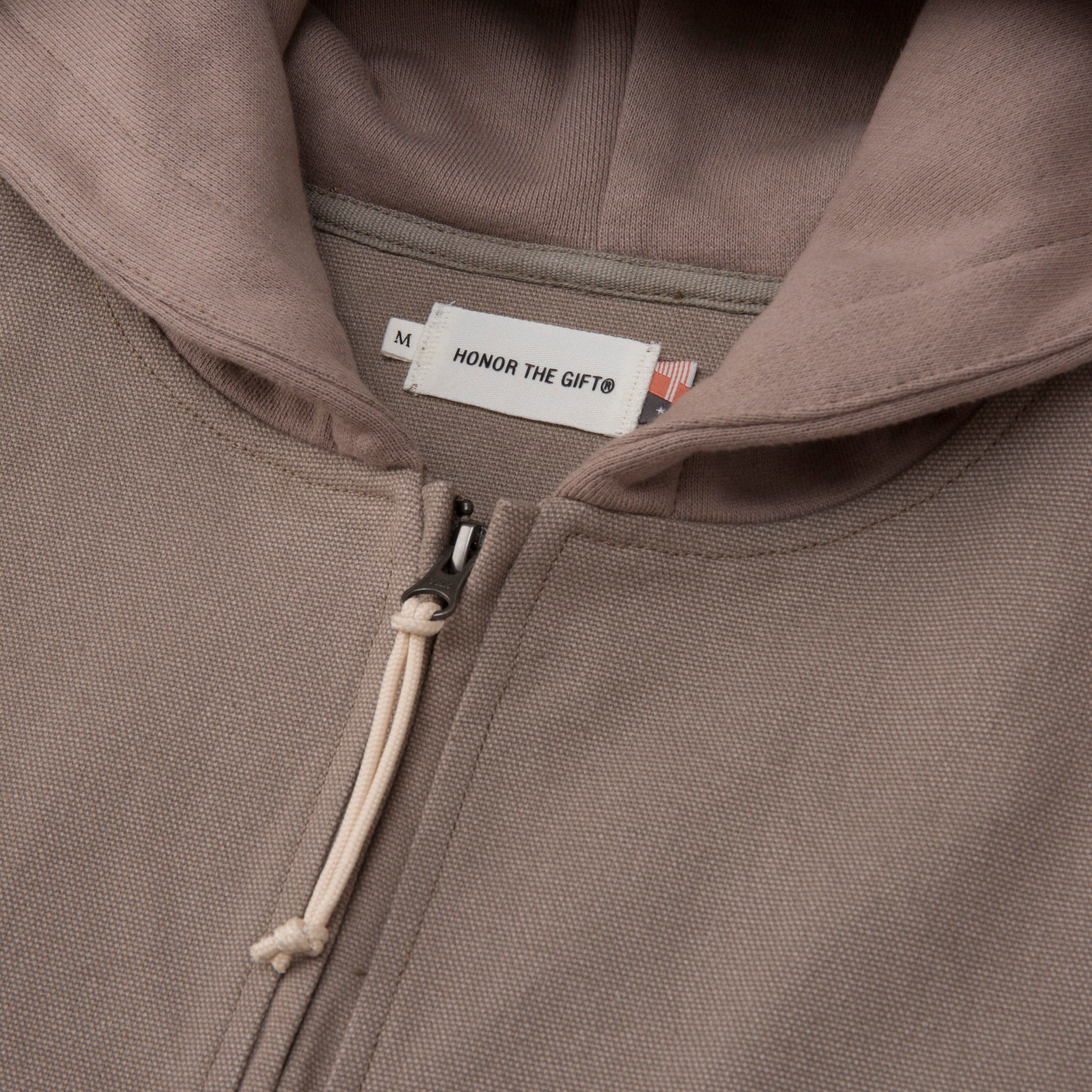 Full Zip Truth Hoodie - Grey sold by Honor the Gift product image thumbnail 5