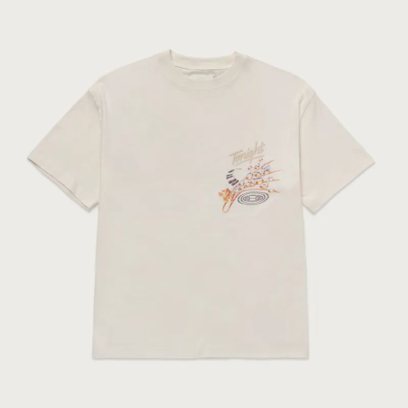 Tonights Music Tee - Cream sold by Honor the Gift