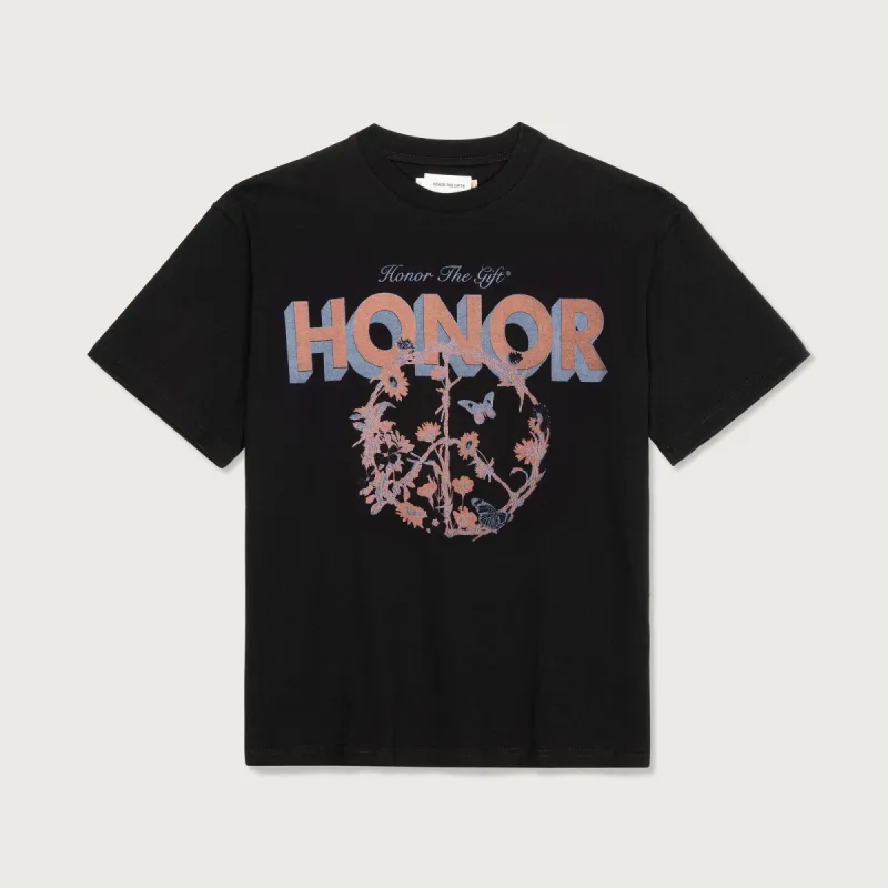 Honor Peace T-Shirt - Black sold by Honor the Gift