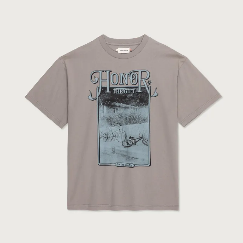 Outside T-Shirt - Grey sold by Honor the Gift