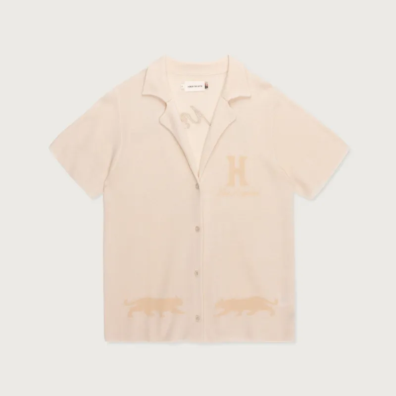 Womens Jungle Camp Button Up - Bone sold by Honor the Gift