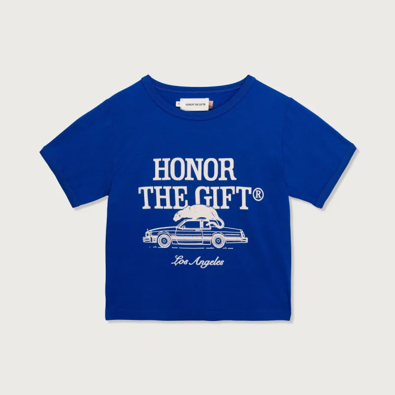 Womens Pack T-Shirt - Long Beach Blue made by Honor the Gift