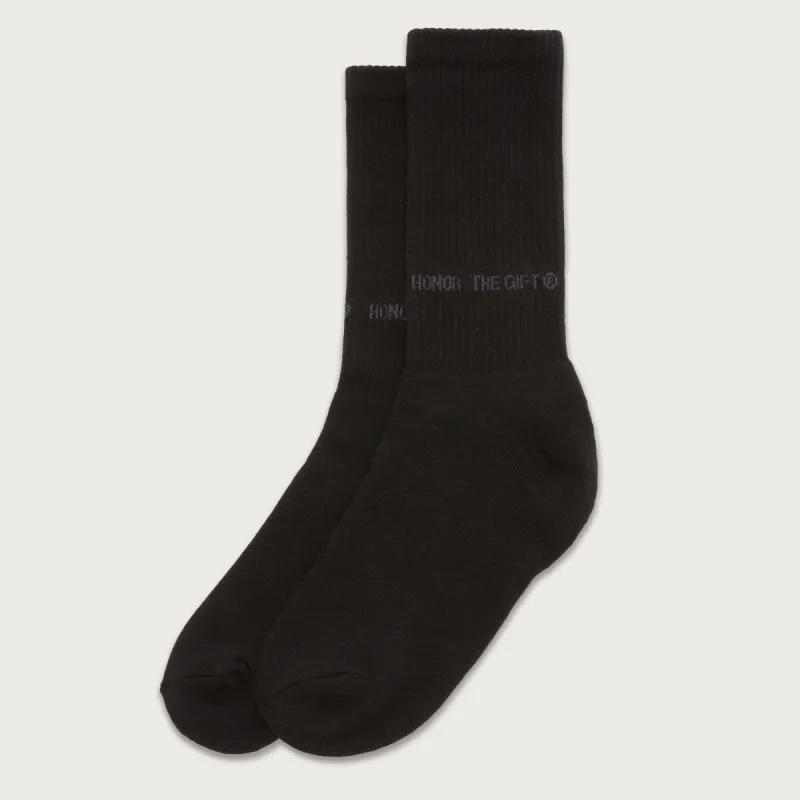 Noble Sock - Black sold by Honor the Gift