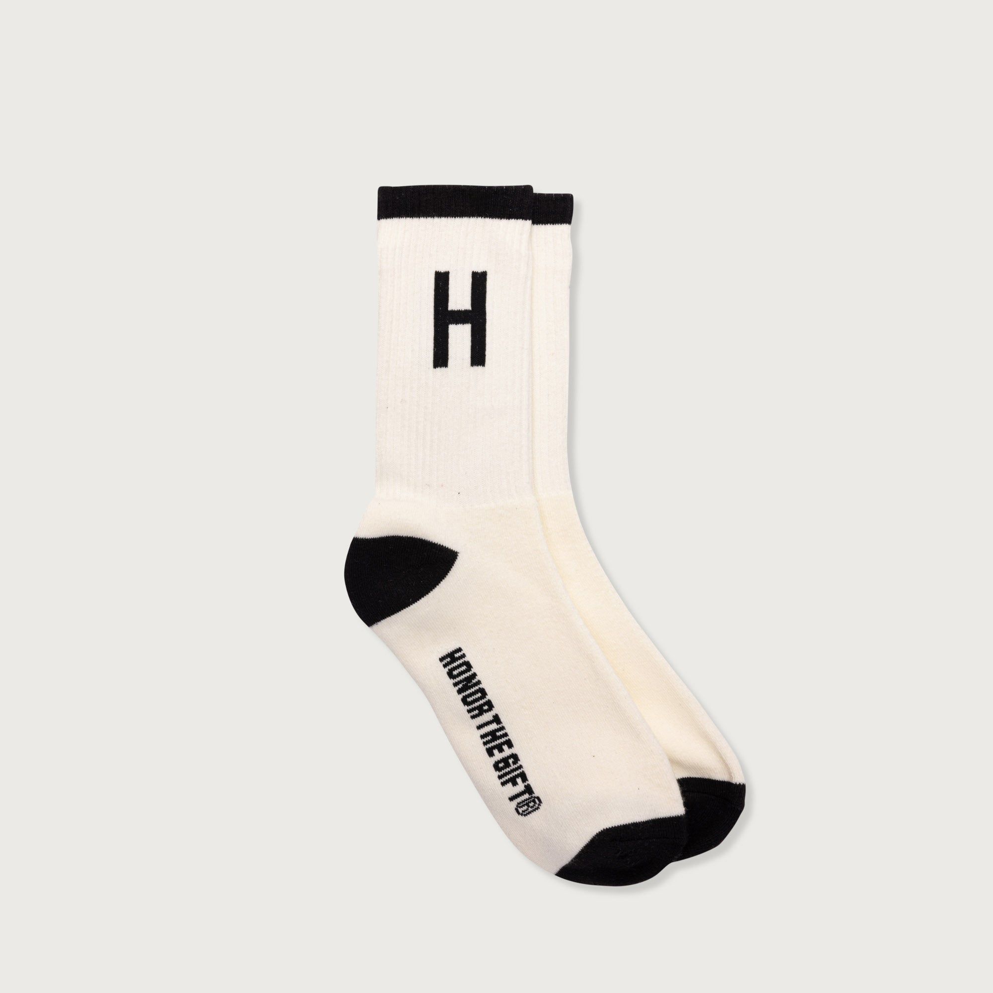 Honor Crew Sock - White sold by Honor the Gift