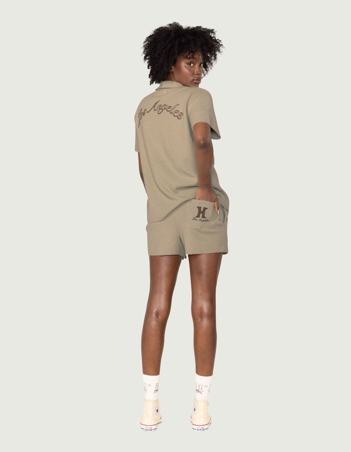 Women's Jungle Camp Button Up - Sage sold by Honor the Gift product image thumbnail 5
